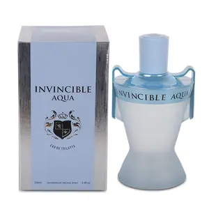 Men's Cologne Invincible Aqua- Eau De Toilette Spray Perfume Fresh Scent 3.4 Fl Oz Daily Used