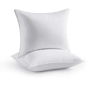 Bed Pillow  Size Set of 2, Shams Insert 20 x 36 inch, Down Alternative Cooling Pillows for , Side or  Sleeper
