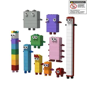 Bestselling 260Pcs Number Blocks Toy Set, Number Counting Blocks, Cartoon Design, Math Enlightenment Gift for Kids & Holidays