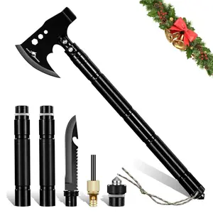 PURPLE DRAGON Camping Axe, Camp Axe with Hammer, For Backpacking & Outdoor