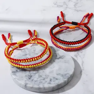 Hand Woven Bracelet Unlimited Love Hand Rope Bracelet Friendship Couple Stretching Hand Rope