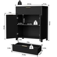 Black (28.3"x 13.7" x 32.6")