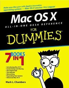 USED-Mac OS X All-In-One Desk Reference for Dummies by Mark L. Chambers (Paperback)