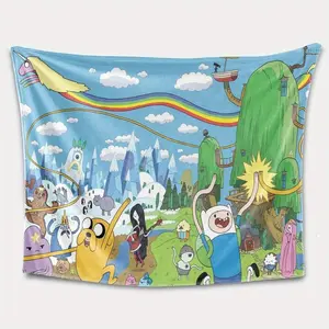 Enchanting Adventure - themed Anime Tapestry. Ideal for home decor Summer Exquisite