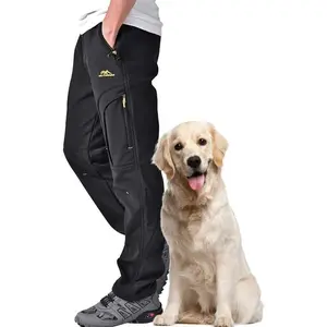 Toomett Men's hiking Snow Pants Skiing Winter Insulated Fleece lined Outdoor Water Repellent camping,walking,fishing