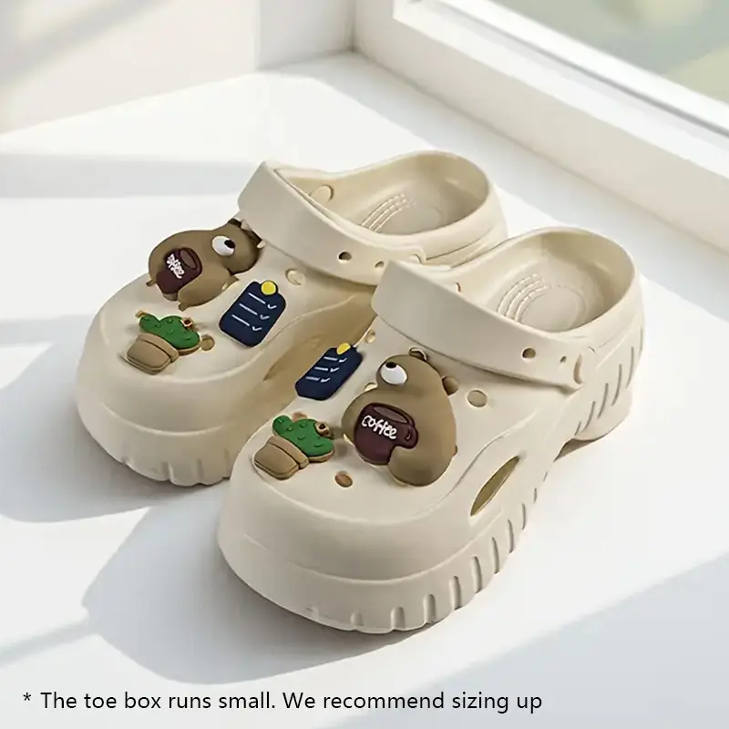 Women's fashionable and cute slippers, non-slip soles, casual and comfortable breathable slippers, beach home sandals, suitable for indoor and outdoor