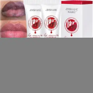 Jinshane Lip Serum by Vitamin Extract, Lip Lightening for Dark Lips, Lip Balm Dark Lip Treatment for for Smokers and Non-smokers, Lip Brightener for Dark Lips Fade Cream, 2Paack