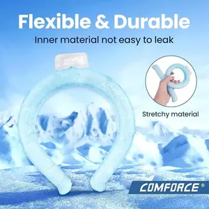 Neck Cooling Tube | Summer Wearable Cooling Neck Sleeve I Hands-free Cold Pack | Reusable Cooler, Neck Cooling Tube, Reusable Ice Cooler Wearable Body Cooling Product, Suitable for Hot Weather Neck Cooler