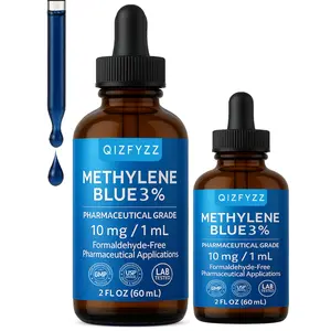Pharmaceutical Grade Methylene Blue – 3% Liquid Drops – Aqueous Solution (10 mg/ml) – Third-Party Verified – Free from Formaldehyde & Alcohol – USA Made – 2 fl. oz.