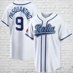 Vinnie Pasquantino Italia Baseball Jersey White Royal Shirt