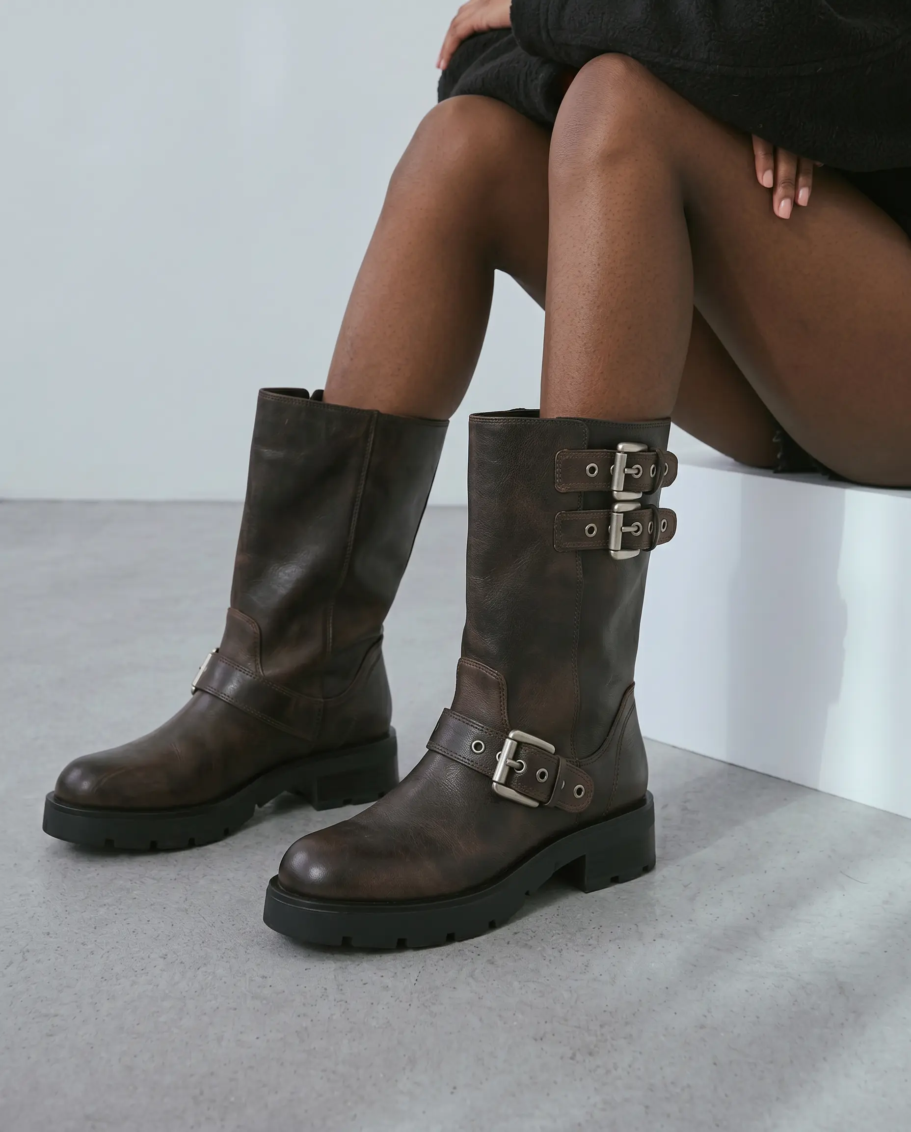 Ines Buckle Boot