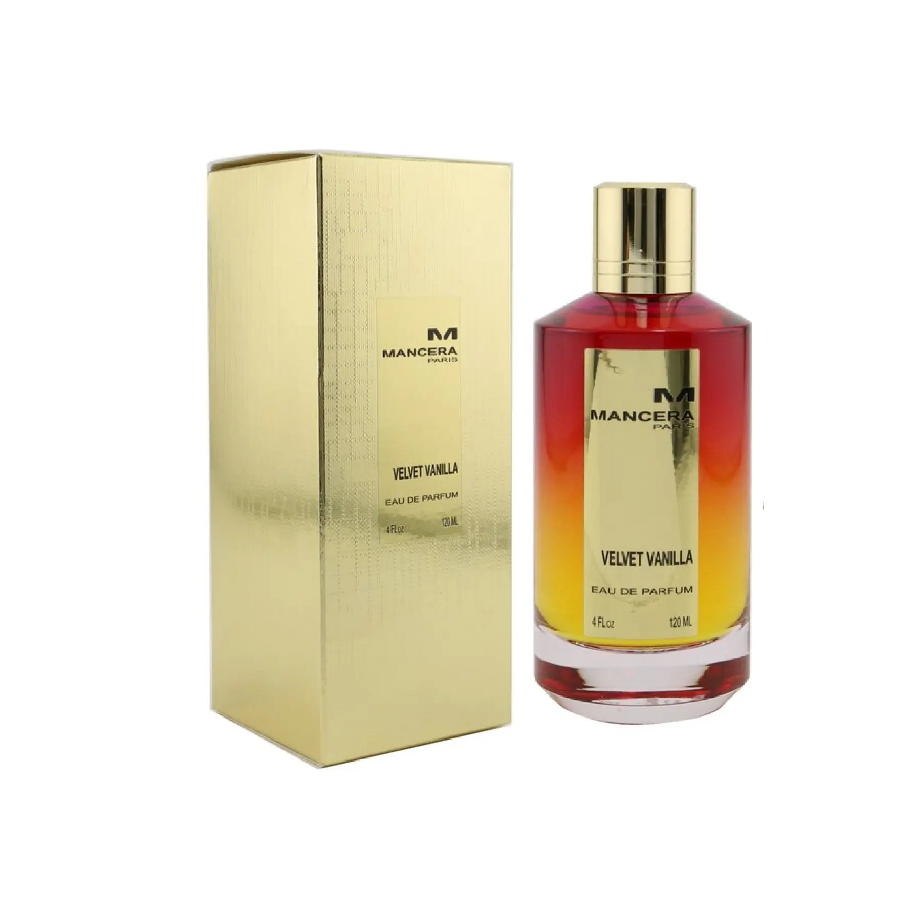 Mancera Velvet Vanilla for Unisex Eau de Parfum Spray, 4.0 Ounce