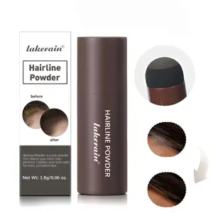 Natural Effect Hairline Cover Powder Stick: Waterproof, Smudge-Proof & Portable Hair Coloring Solution for On-the-Go Styling
