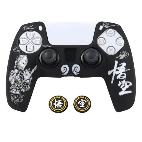 Soft Silicone Protective Case Cover For Playstation 5 Controller Skin Gamepad Games Accessories For PS5 Control Console Accessories Gaming Console Accessories Gaming Items