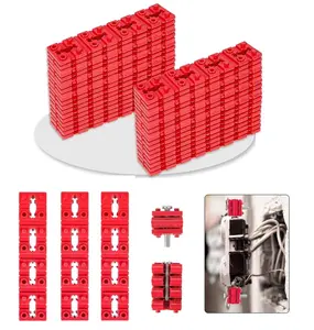 100PCS Electrical Outlet Spacers – Switch & Receptacle Shims for Electrical Box Extenders, Red