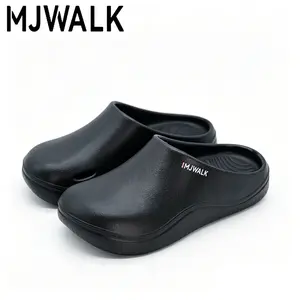 New Classic Slides for Men — Durable Thick-Soled Non-Slip Quick-Dry Bathroom Safety Slippers, Comfortable Cushioned Home Slippers Home Footwear Walking Shoes