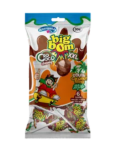 Crococo packs - Coconut flavor Double Bubble Gum Center