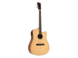 Stagg 27340 Dread Electro-Acoustic Guitar - Cut Spruce Top - Lacewood