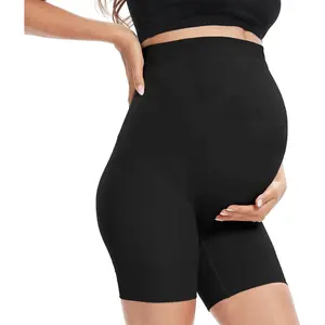 Secret Fit Shaper Panty - Seamless Maternity Shapewear for Dress, Belly Support, Prevent Thigh Chaffing, S-XXXL