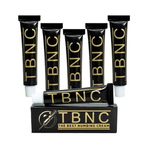 TBNC The Best Tattoo Numbing Cream 6 Pack - Deep Action Numbing Effect Lasts 4-6 Hours for Tattoos Piercings & Semi-Permanent Makeup