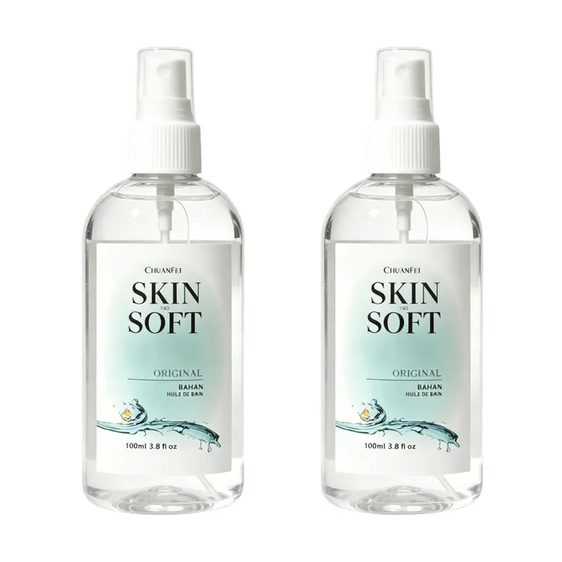 2PCS Skin So Soft Bonus-Size Original Bath Oil Original Bath Oil Spray Refill
