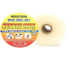 Harbor RT2000303604USZ 2" x 36' Clear Industrial Rescue Tape for Versatile Applications