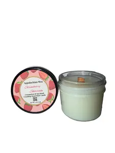 Strawberry Shortcake Wood Wick Candle