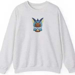 Vaporeon eevee poncho sweater Womenswear Casual Pullover Sweatshirts Tops