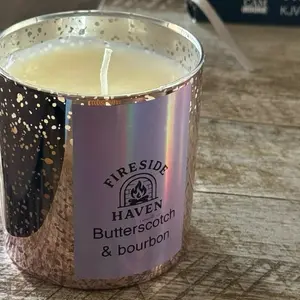 Fireside Haven Butterscotch & Bourbon Candle
