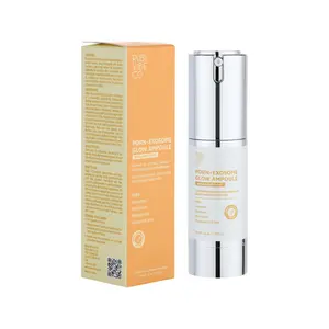 [RUBY VIBE CO] PDRN + Exosome Glow Ampoule Dual-Pump Micro-Spicule Essence with Niacinamide & Hyaluronic Acid for Smoother Radiant Hydrated Skin