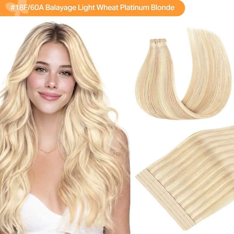 #18F/60A	Honey Blonde Highlight Platinum Blonde
