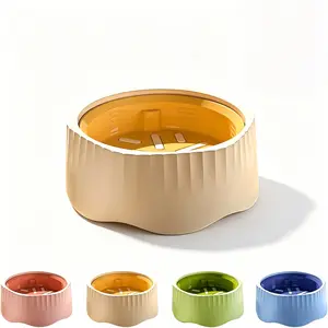 2-in-1 Convertible Slow Feeder Dog Bowl Set with Bite-Resistant Silicone Inflatable Balls - Anti-Bloat, Interactive Puzzle Design, Non-Slip, Regular & Slow Modes, for Fast-Eating Dogs (Small to Large)