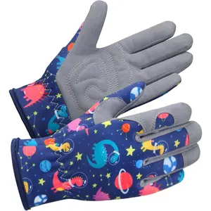 SQ-HBL013 Gardening Gloves for Kids, Gardening Gloves for Kids (3-5 Years Old) Thorn Proof for Digging, Planting,Pruning