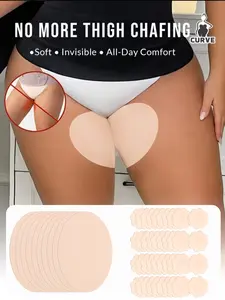 50pcs Set Thigh Anti-Chafing Pads + Nipple Covers | Invisible Disposable Stickers for Running & Daily Wear