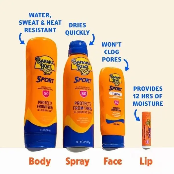 Banana Boat Ultra Mist Sport Performance Protector Solar en Spray Continuo SPF 50+, 6 Oz