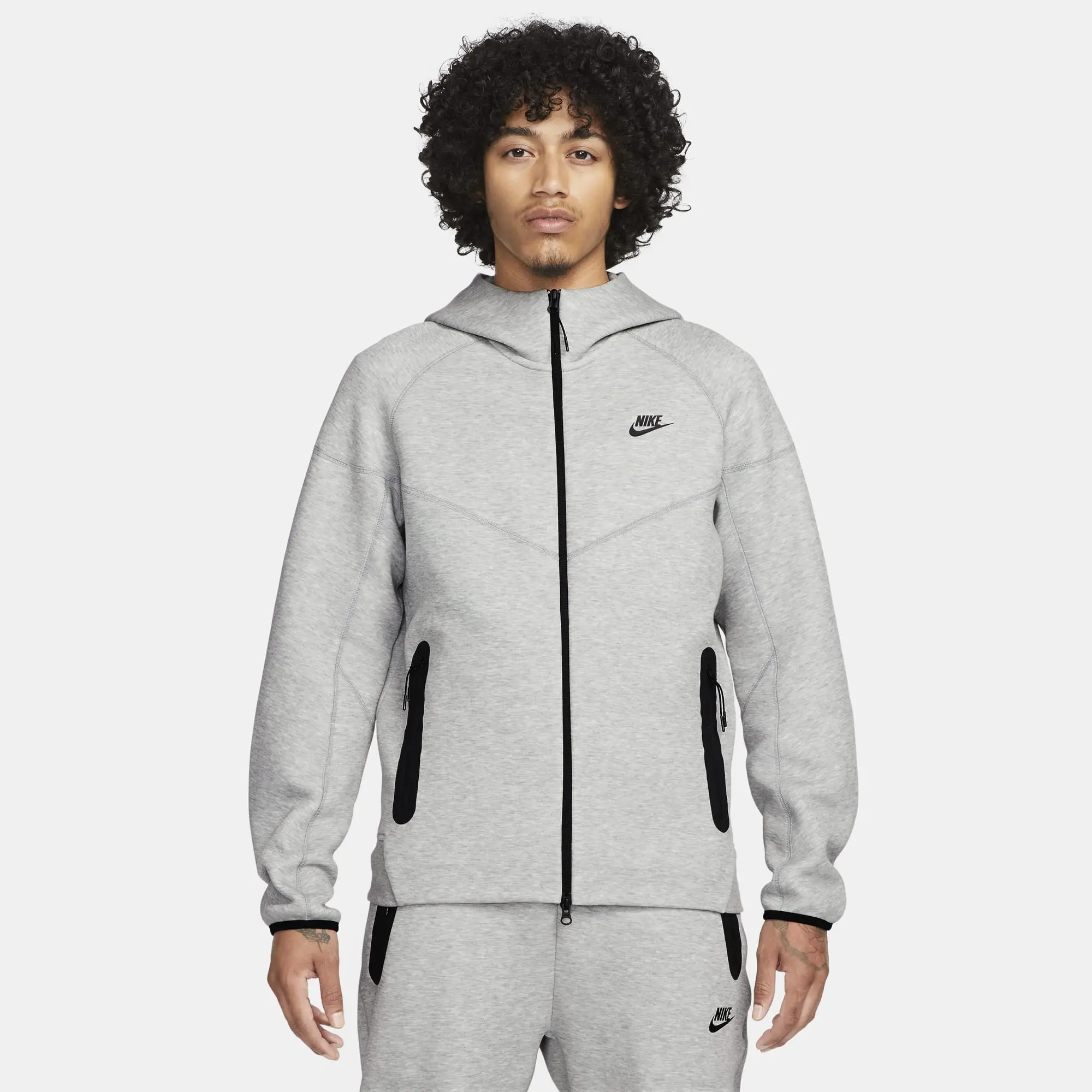 [FB7921-063] MENS NIKE SPORTSWEAR TECH FLEECE WINDRUNNER FULL-ZIP HOODIE