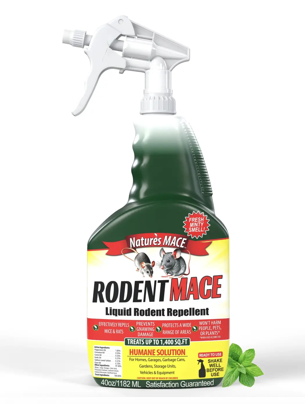 Rodent MACE Rodent Repellent Spray or Concentrate