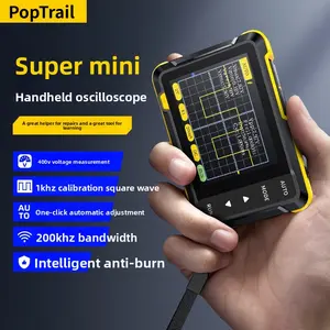 Handheld small oscilloscope Portable digital oscilloscope for beginners' teaching and maintenance