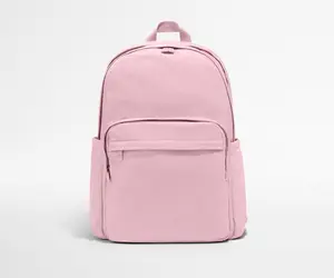 Large Featherlight Backpack in Glacial Pink