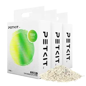 PETKIT Clump+ Tofu Mixed Cat Litter - 3 Bags for Cat Litter - Suitable for Cats