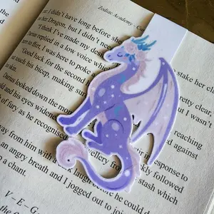 Large mystical dragon magnet bookmark