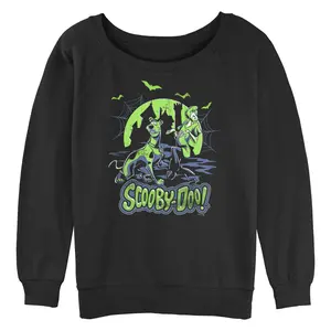 Junior's Scooby Doo Neon Nightmare Sweatshirt