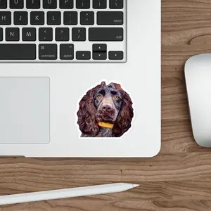 Boykin Spaniel dog breed Sticker, Watercolor animal stickers, fine art Stationery, Dog Lover Gift Cute Gifts for Dog Lovers
