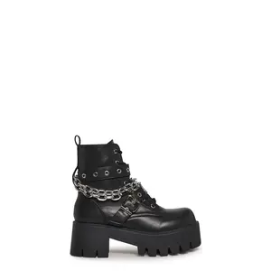 Bad Girl Blues Platform Boots