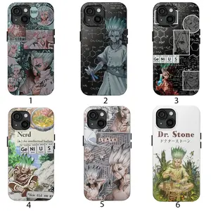 Dr Stone Anime Phone Case for Iphone, for Samsung ,Phone Accessories, Cute Phone Case, Fashion Case, Perfect Gift for Her/Him, Creative Dual Layer Case