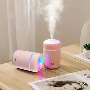 Compact USB Humidifier Aromatherapy Machine, Portable Air Humidifier for Bedroom Car Home Room Dorm, Ideal Gift for Thanksgiving Christmas Halloween Back-To-School