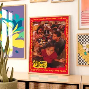 POSTER -TV - MALCOLM IN THE MIDDLE - FRANKIE MUNIZ - FREE SHIPPING