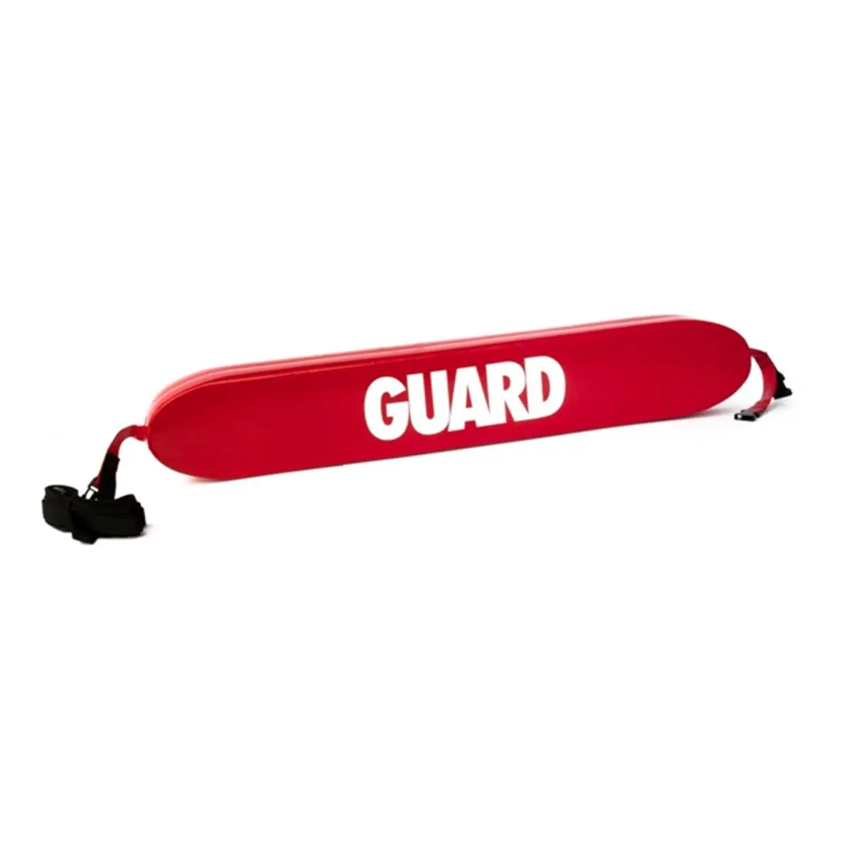 212 MAIN 40-Inch Red Inflatable Water Rescue Tube with Guard Logo, Default Adults’ Water Safety Flotation Device for Pools, Lakes, Boating Accessories