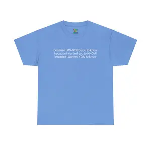 cmbyn quote tee