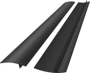 Stove Gap Covers (2-Pack, 21 Inches),Heat-Resistant Silicone Oven and Stove Side Gap Filler, Fits Between Countertop, Stovetop,Easy to Clean Kitchen Gap Cover